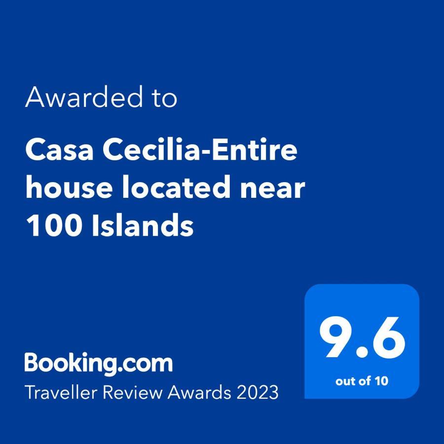 הוילה אלמינוס Casa Cecilia-Entire House Located Near 100 Islands מראה חיצוני תמונה